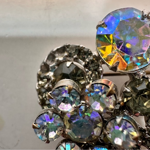 VERIFIED Vintage Juliana D&E brooch & earring set - Picture 4 of 12